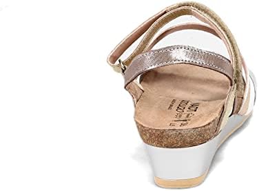 NAOT Footwear Women's Hero Sandal Soft Silver Lthr/Radiant Gold Combo 9-9.5 N US | Image 4