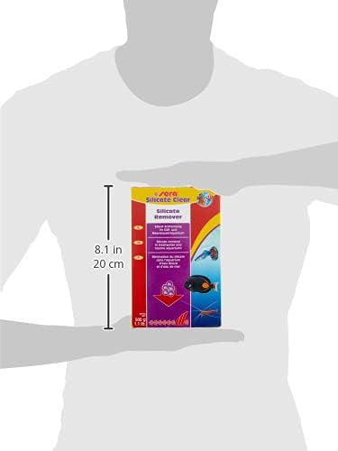 Sera Marin Silicate Clear 500 g, 1.1 lb. Aquarium Filter Accessories