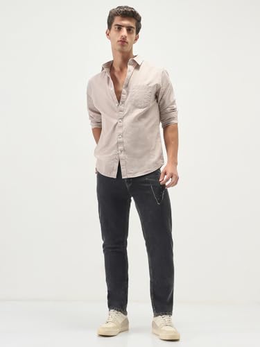 Image of Urbano Fashion Men's Slim Fit Washed Denim Jeans Stretchable