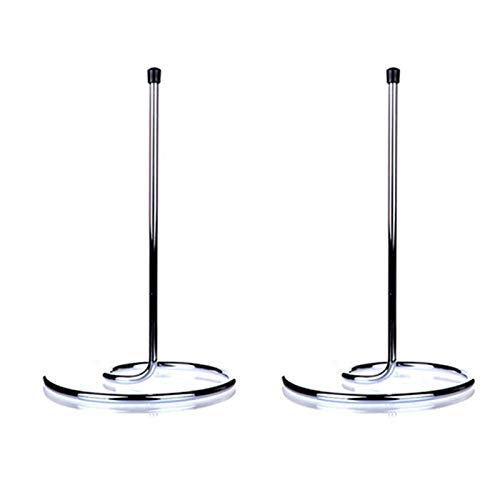 Huante 2 estantes de metal para decantador de vino tinto al rev�s, soportes especiales para decantador, estantes de drenaje decantador y bastidores de secado