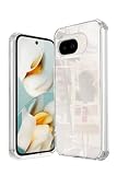 シズカウィル Google Pixel9a ケース 強化ガラス カバー アイファンデ3 クリアケース 1個入り