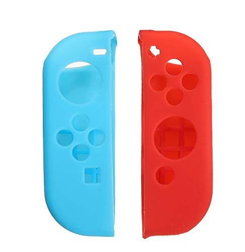 Porro Fino Silicone Protective Skin Soft Shell Case Cover for Nintendo Switch Joy-Con Controller Skin Clear Protective Controller Covers - Red and Blue (B09VR3KHP8) Amazon Price History, Amazon Price Tracker