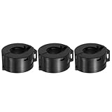QUARKZMAN 3 Stück Ferrit Filter Ringkern RFI EMI Rauschunterdrückung Kabelclip ID 15mm 0.59Zoll Mit Basis Für Elektronische Geräte Industrie Schwarz