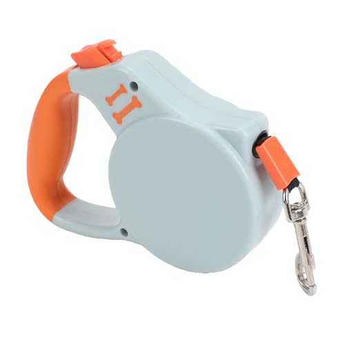 Bewinner Laisse Rétractable pour Chien, Laisse Télescopique Automatique pour Chiens de Petite et Moyenne Taille, Conception Anti-évasion avec Longueur Réglable et Poignée Ergonomique