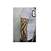DeliaWinterfel 6 Manga del Tatuaje Falso para Brazo con Estilo Nylon Ajustable...