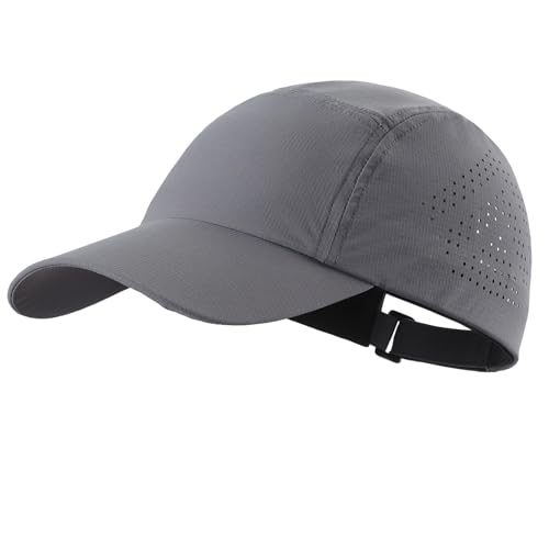 Image of Home Prefer Mens Womens UPF50+ Quick Dry Sun Hat Lite UV Protection Hat Baseball Caps Golf Cycling Fishing Sports Running Hat