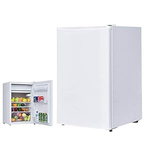 COSTWAY 123 l koelkast mini-koelkast staande koelkast hotelkoelkast A+