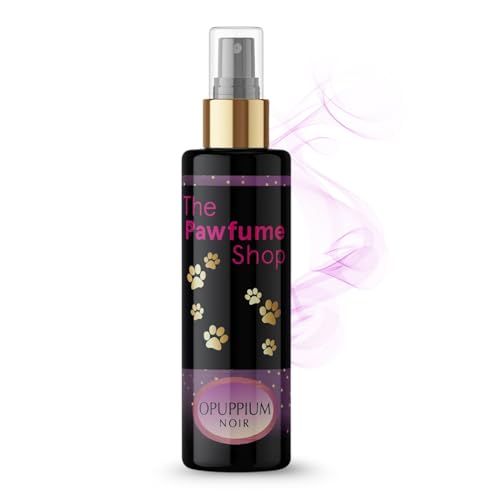 Parfum pour chien longue durée Oppupium Noir anti odeur pelage frais 100ml