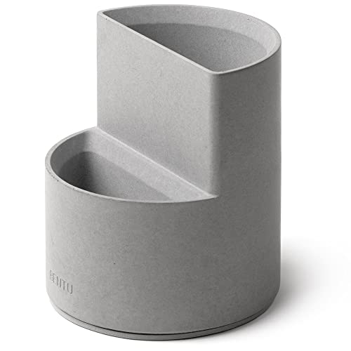 Contenedor de cepillo de dientes de piedra natural, absorción de agua, tenedores de cepillo de dientes de concreto de secado rápido, soporte organizador de tazas para baños Cover