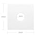 sdroceRyaM 10'' Vinyl Record Paper Inner Sleeves - Anti-Static White Kraft Paper Acid Free Protection Covers for 10 Inches 78rpm Record - 20 Pack
