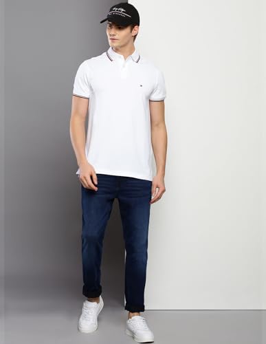 Image of Tommy Hilfiger Men's Mid Rise Slim Jeans