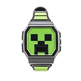 Minecraft Digital Watch with Silicone Band