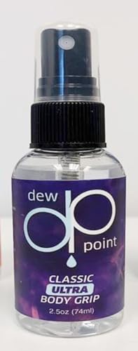 Dew Point Pole Classic Ultra Grip Aid – 74ml - Extra Moisture Grip for Dry Skin – Non-Sticky Spray for Pole Dance, Aerial & Fitness