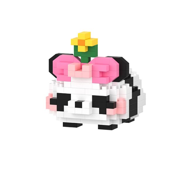 EIHI Panda Bausteine Set - Niedliche Tier Bausteine Für Kinder Ab 9 Jahren