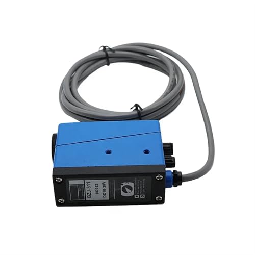 Sensor de código de color verde BZJ-311 fotoeléctrico regulable de 10-30 VCC