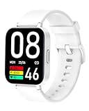 Smart Watch for Men Women, Cloudpoem 1.7' HD Screen Fitness Tracker Heart Rate & Blood Oxygen Monitor Sleep Tracker Steps Counter Watch Compatible with iPhone & Android Phones Waterproof (White)