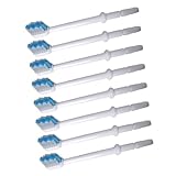 PartyKindom 8pcs Replacement Brush Heads for Oral Rinser Professional Water Toothpick Accessories Compatible Most Oral Rinser Easy to Install and Clean