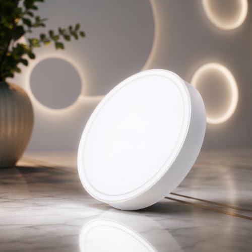 Image of Instapower Ceiling Light Ultra Slim Round LED Downlight 2-Year Warranty (8W Surface Natural White)