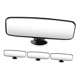 ELAYARD 4個ベビー用カーミラー 吸盤式 可能 広角平面ガラス 後向きリアビュー ミラー 車内チャイルドセーフティ 幼児用車内アクセサリー