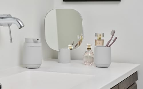 Image of ZONE DENMARK Nova Soap Dispenser - A Fusion of Sleek Design and Durable Material - Elevate Your Bathroom with Sophistication and Practical Elegance. A Stylish and Functional Bathroom Accessory