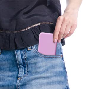 Miniatura 2 de wobsion Espejo de bolsillo plegable con interruptor magnético de 2 lados de mano 1x3x