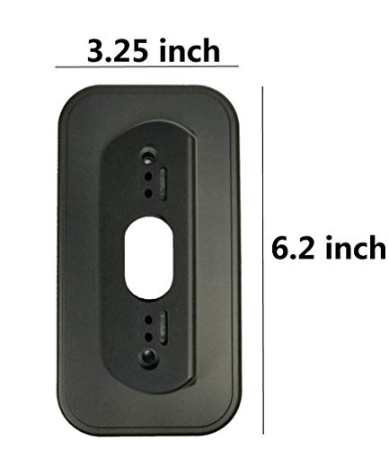 Placa de pared de 30 grados para Nest Hello ideal para pasillos y entradas estrechas 3