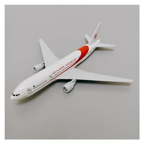 Modelo de avión Boeing 777 Air Algerie 16cm regalo ideal para pilotos 7
