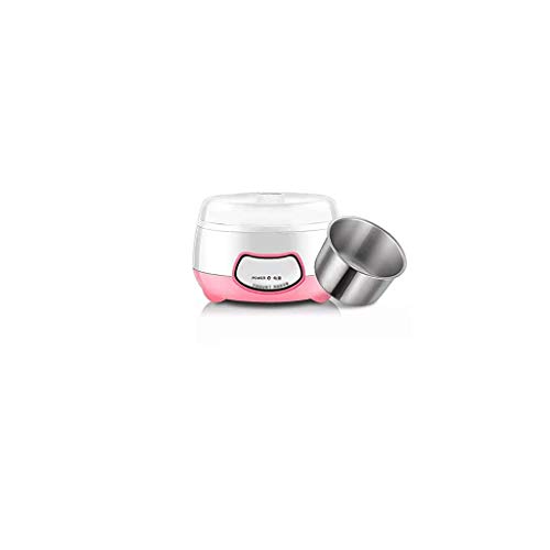 La máquina automática de yogur incluye tarros de vidrio y tapas de sabor y grosor personalizados