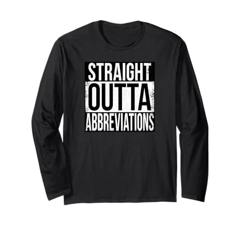 STRAIGHT OUTTA ABREVIATIONS ����T�V���c