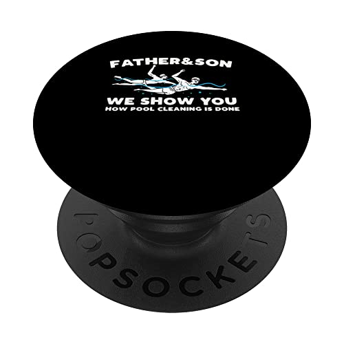 Vater Sohn We Show You Design for a swim jokes fan PopSockets mit austauschbarem PopGrip Vater Sohn We Show You Design for a swim jokes fan PopSockets mit austauschbarem PopGrip