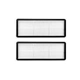 2 pezzi adatti for Roborock Q for revo for Maxv/ P10 Pro/ P20 Pro/for accessori for aspirapolvere robot Qrevo Curv, schermi filtranti e filtri