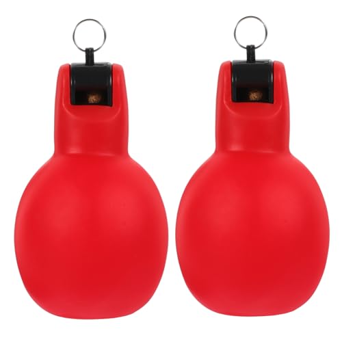 GANAZONO Storm Whistle Outdoor Survival Whistle Hand Squeeze Portable Loud for Survival