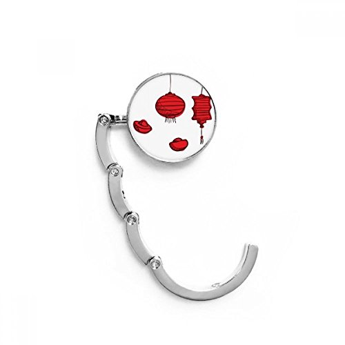 Colgador de bolso elegante con linternas chinas para regalar en ocasiones especiales