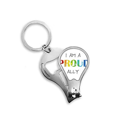 Toenail Clipper Cutter LGBT drapeau arc-en-ciel pour votre routine de pédicure à la maison