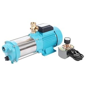 Tanjcxliu 1300W Selbstansaugende Hochdruckpumpe