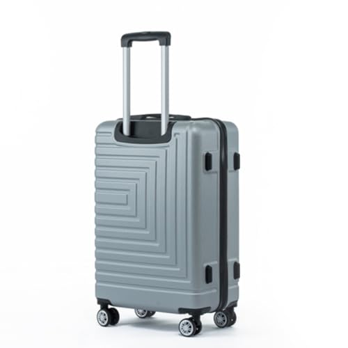 3-Piece Luggage Set, Suitcase, 20''/24''/28'', ABS Hard Shell Luggage, Travel Carry-On Luggage, Combination Lock, Textured Surface, Suitable for Work, Travel, Vacation3