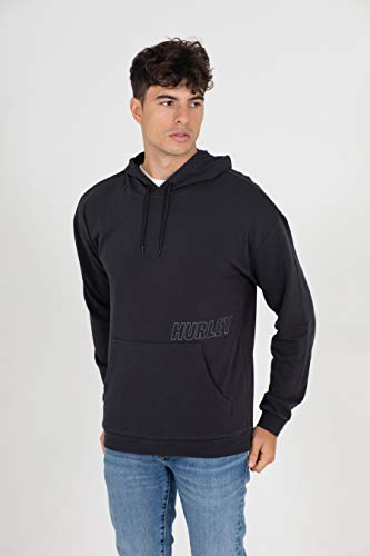 Preisvergleich Produktbild Hurley Herren M Lazy Days Pullover Sweatshirt, Gr. XL, Schwarz