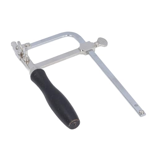 Professionelles 3-in-1-Juweliersägen-Set, Verstellbarer Sägerahmen mit 12-teiligen Sägeblättern, V-Schlitz-Stiftklemmen-Set, Schmuckherstellungsset für Metall, Holz, Wachs