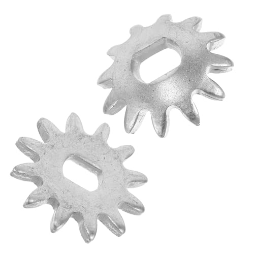 WRITWAA 2 Stück Robuste Metallzahnräder Wagenheberadapter 3 Tonnen Wagenheberzubehör für Autoreparatur und Heimwerker