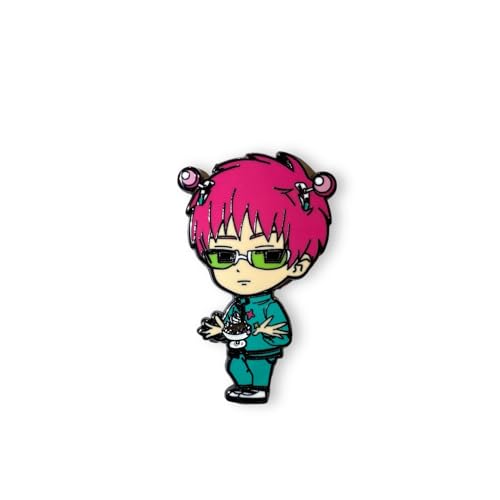 Image of Saiki K Enamel Pin - Figure Pin, Manga Merch, Gifts