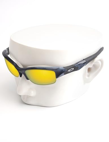 Image of OOWLIT Replacement Lenses Compatible with Oakley Flak Jacket OO9008 Sunglass