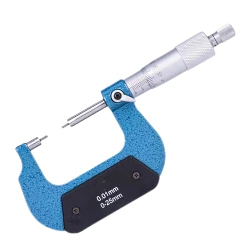 Measuring Face Micrometer 0-25mm 0.01mm 2.0 3.0mm Industrial Outside Spline Micrometer 25-50mm 50-75mm(0-25mm)