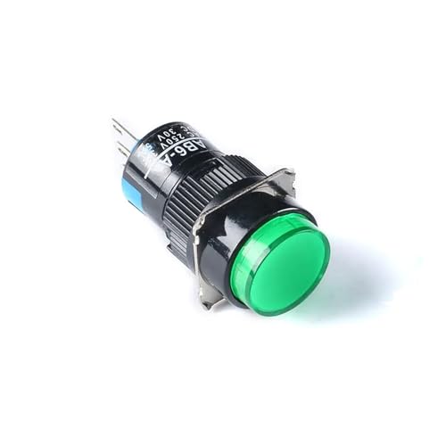 Interrupteur bouton-poussoir autobloquant 16mm résistant pour remplacer un commutateur