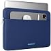 RAINYEAR 13,3-14 Zoll Laptoptasche für Notebooks, Chromebooks Ultrabooks, kompatibel mit 15 Zoll MacBook Air M5 A3448 M4 A3241 M3 A3114 M2 A2941, 14 Zoll Schutzhülle mit Polsterung, Marineblau