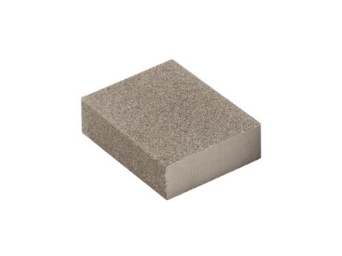 Perel Dss01 m Medium Hard éponge abrasive, grain moyen, 100 mm x 70 mm x 25 mm