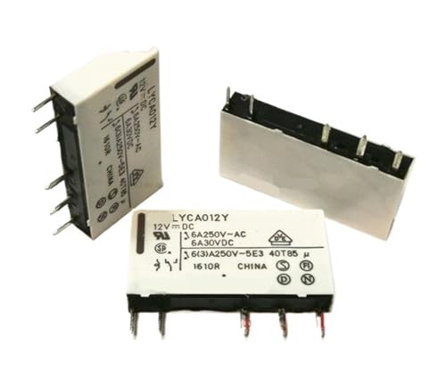 Relais LYCA005V 5VDC DIP-5 pour circuit imprimé électronique