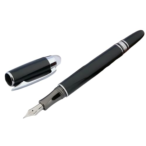 Stylo plume 79 pièces SLJYM en métal fini les pannes d'encre au bureau et à l'école
