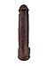 Pipedream Products King Cock 15 Inch Cock with Balls, Brown
