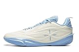 [リーニン] WADE 808 5 ULTRA V2 バスケットボールシューズ メンズ 軽量 ハイバウンス プロ試合用 ミルクホワイト/アイスブルー 28CM