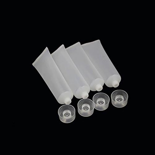 The Oily Essentials 100ml screw top soft squeeze frosted tube ( 12 pieces )